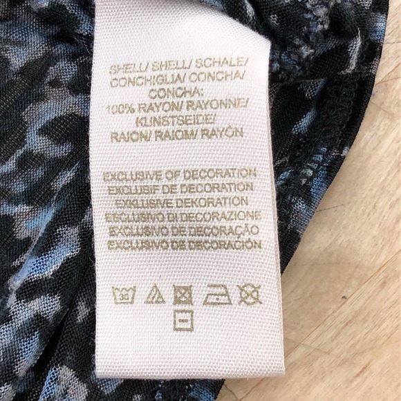 Free People Womens Size M Crop Top Mesh Bell Sleeve Tie Waist Hook and Eye Close - Picture 15 of 16